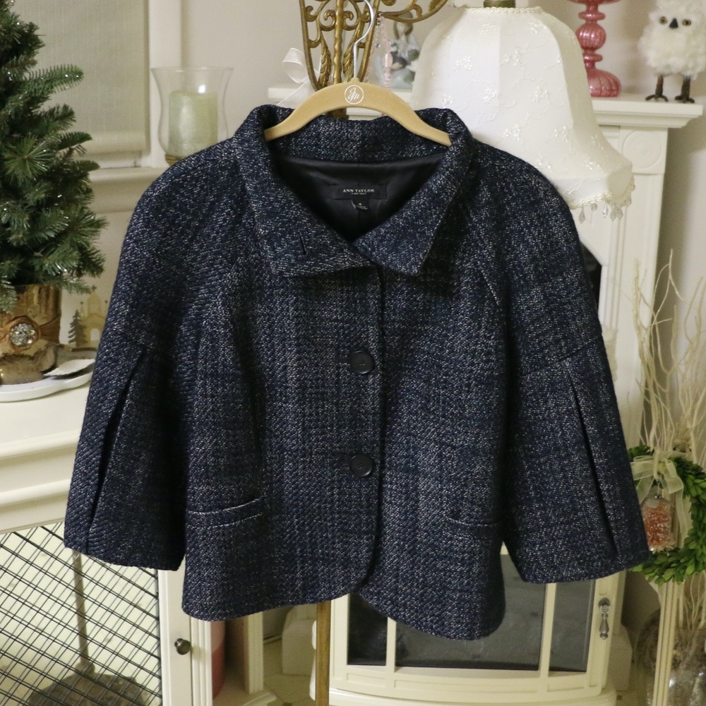 Cute Blue Ann Taylor Blazer